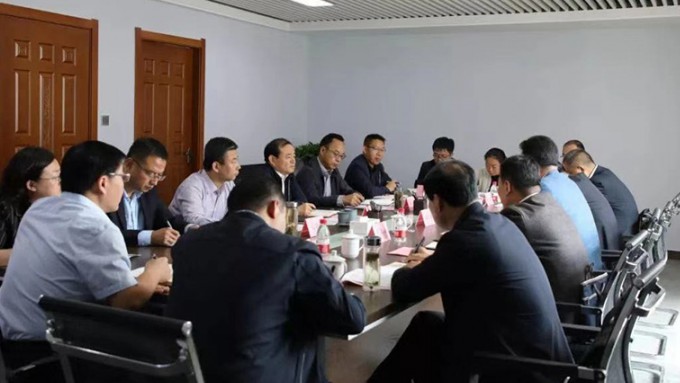 定西市市委副書記、市長(zhǎng)戴超一行到訪甘肅文旅集團(tuán)