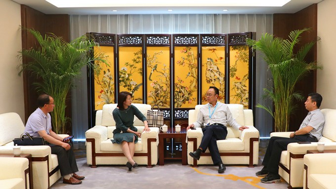 定西市委常委、宣傳部長陳月芳一行 到集團公司推介洽談合作項目